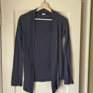 Splendid Charcoal Gray Knit Top